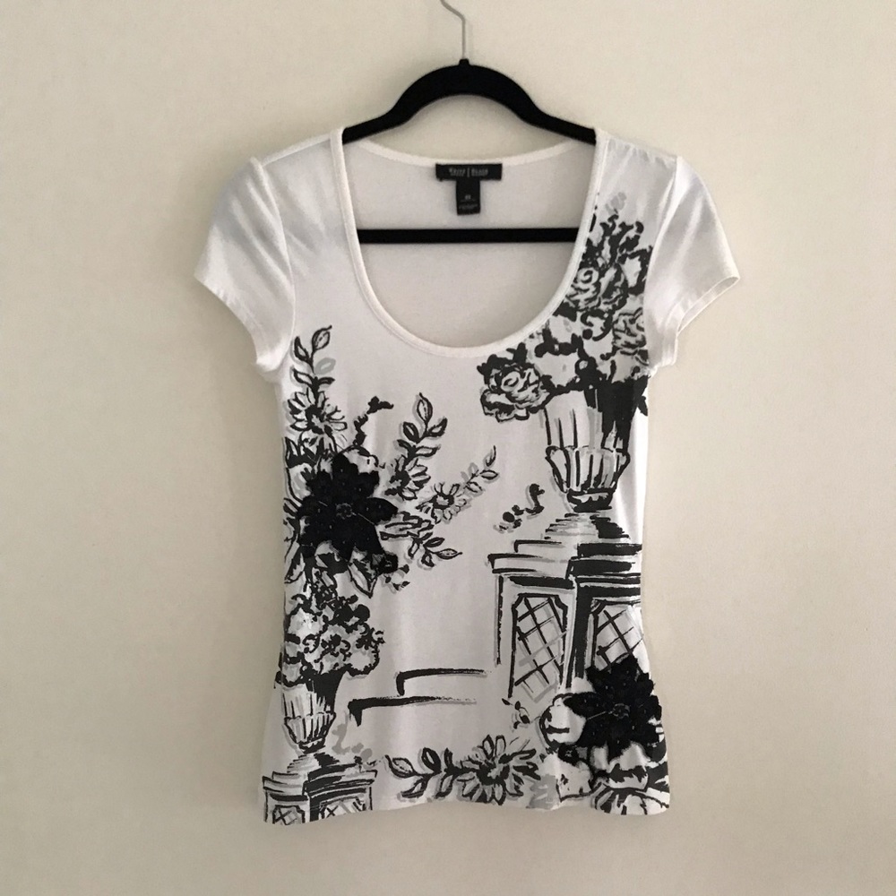 WHBM floral tee